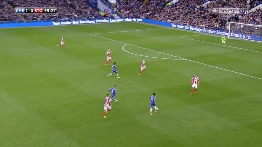 两翼齐飞！当年蓝军阿扎尔萨拉赫连续配合造点